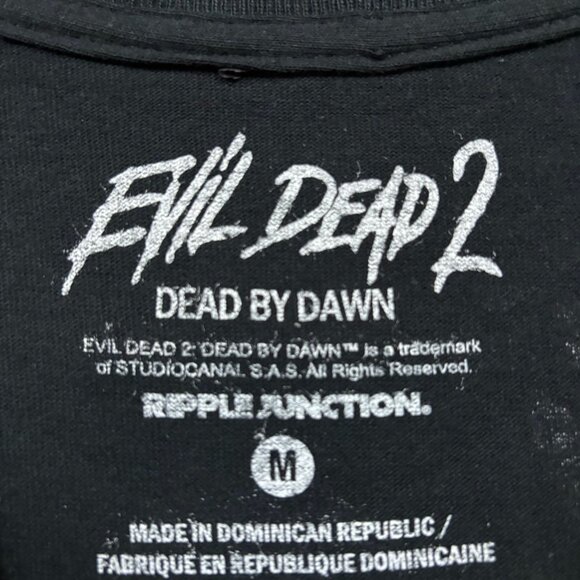 Evil Dead 2 Dead By Dawn Horror Movie T-Shirt Size Medium - Picture 4 of 4
